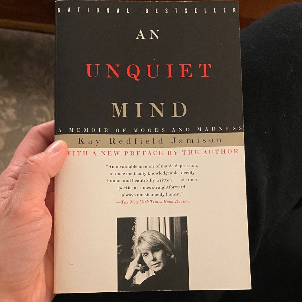 DONATED - An Unquiet Mind Book